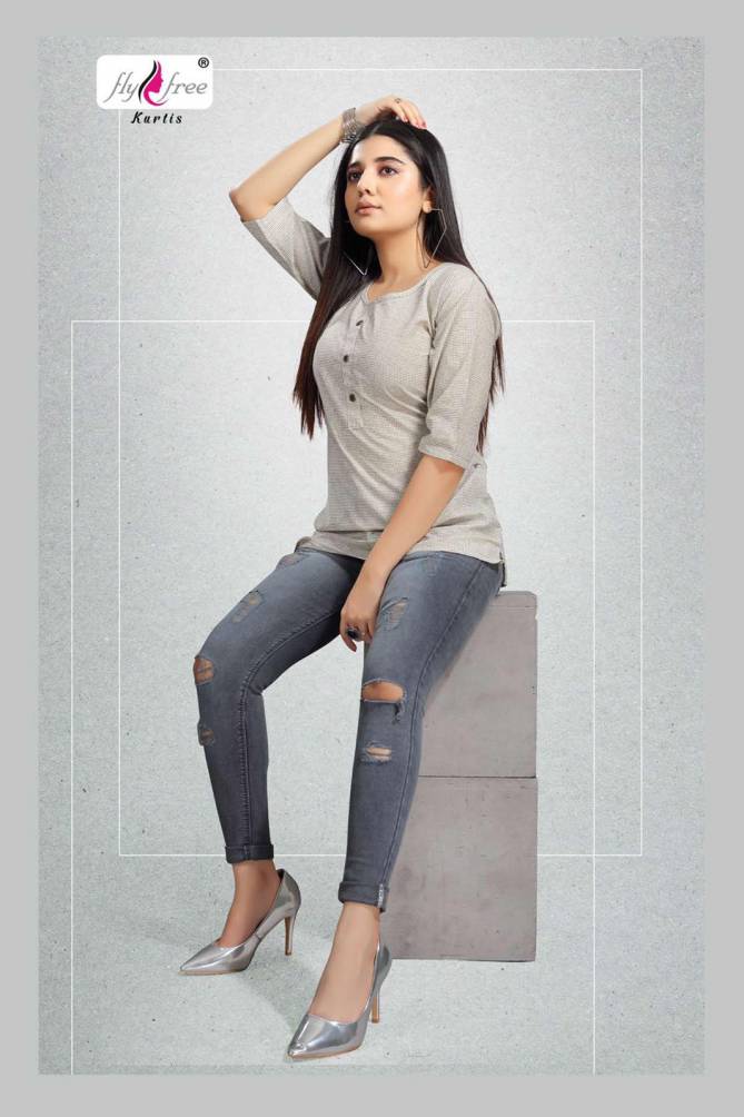 Fly Free One Plus 3 Latest Casual Regular Wear Ladies Top Collection